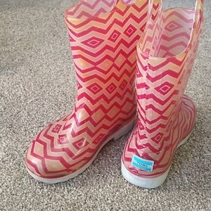 Toms Rain boots toddler Girls 9